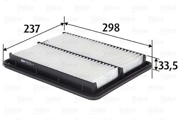 Filtre à air VALEO ref. 585478